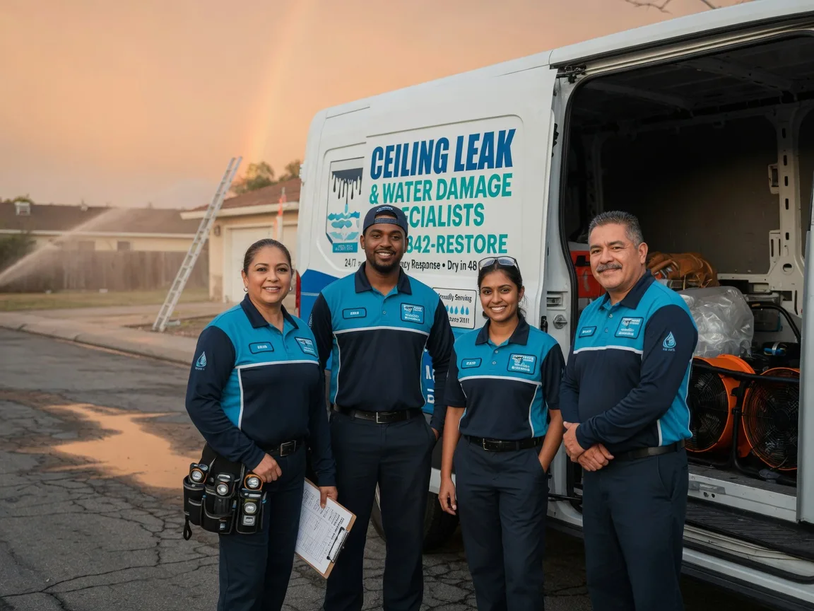 Ceiling Leak Cleanup company in Watkins, MN